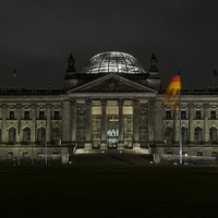 Buy canvas prints of  Reichstag Berlin by Jason Tait