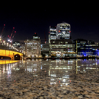Buy canvas prints of Reflecting London by Elements Of Time