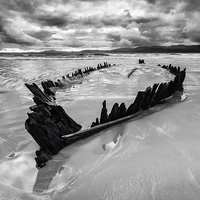 Buy canvas prints of  The Sunbeam Shipwreck by Graham Daly