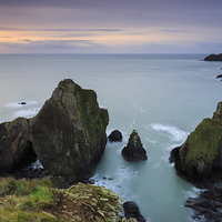 Buy canvas prints of  Nohoval Cove Sunrise by Graham Daly