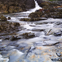 Buy canvas prints of  Stream to the Sea by Graham Daly