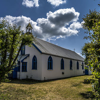 Buy canvas prints of The Famous Tin Tabernacle or Tin Church situtated  by Jeremy Bell