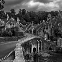 Buy canvas prints of Castle Combe village by Daryl Peter Hutchinson
