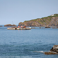 Buy canvas prints of Paddle Steamer Waverley approaches Ilfracombe by Daryl Peter Hutchinson