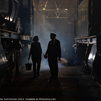 Buy canvas prints of Life in the railway shed by Daryl Peter Hutchinson