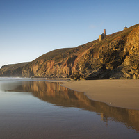 Buy canvas prints of  Chapel Porth by Daryl Peter Hutchinson