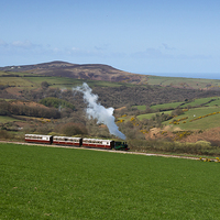 Buy canvas prints of An Axe on Exmoor by Daryl Peter Hutchinson