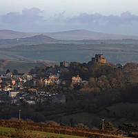 Buy canvas prints of Launceston Castle by Daryl Peter Hutchinson