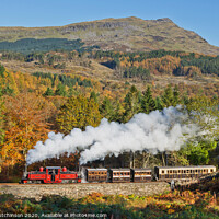 Buy canvas prints of Vintage Snowdonia by Daryl Peter Hutchinson