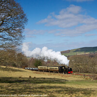 Buy canvas prints of Heading up the valley by Daryl Peter Hutchinson