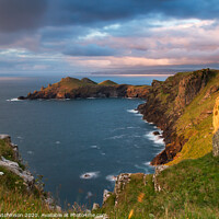 Buy canvas prints of A glimpse of sun over The Rumps by Daryl Peter Hutchinson