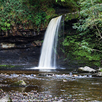 Buy canvas prints of Spirits together. Sgwd Gwladus / The Lady Falls by Daryl Peter Hutchinson