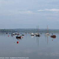 Buy canvas prints of Calm waters on the River Tamar at Saltash by Daryl Peter Hutchinson