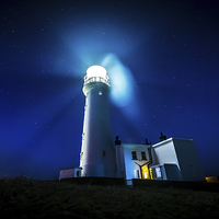 Buy canvas prints of  Flamborough Lighthouse by Neil Cameron