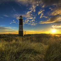 Buy canvas prints of  Spurn Lighthouse by Neil Cameron