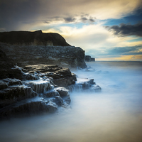 Buy canvas prints of  Thornwick Bay by Neil Cameron