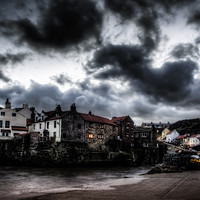 Buy canvas prints of The Fishing Village of Staithes by Neil Cameron