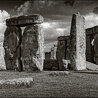 Buy canvas prints of  Stonehenge by David Portwain
