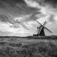 Buy canvas prints of  Herringfleet Windmill, Suffolk by Neil Almnond