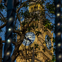 Buy canvas prints of Elizabeth Tower,  Clock Tower, Westminster, London, UK by Peter Schneiter