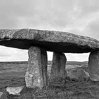 Buy canvas prints of Lanyon Quoit, Cornwall, England by Peter Schneiter
