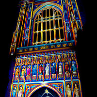 Buy canvas prints of Westminster Cathedral, London Lumiere, jan 2016 by Peter Schneiter