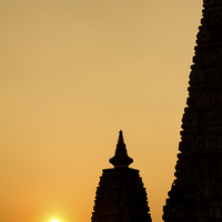 Buy canvas prints of  Mahabodhi_Temple, India by Julian Bound
