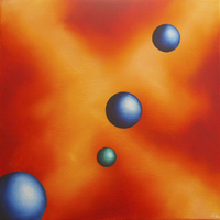 Buy canvas prints of Melt, oil painting by Julian Bound by Julian Bound
