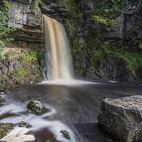 Buy canvas prints of  Thornton Force Ingleton Waterfalls Walk by Stephen Beardon