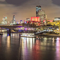 Buy canvas prints of The Shard and St Paul's Cathedral by Glenn Cresser