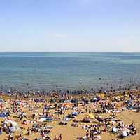 Buy canvas prints of Busy Broadstairs by Steve Smith