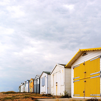Buy canvas prints of Beach Huts by Steve Smith