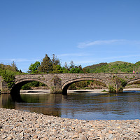 Buy canvas prints of Llanelltyd Bridge near Dolgellau in Snowdonia by Harvey Hudson