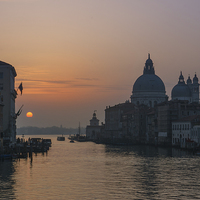 Buy canvas prints of  Venetian Sunrise by Paul Bate