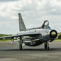 Buy canvas prints of  English Electric Lightening by Chris Colclough