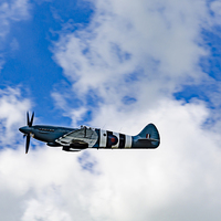 Buy canvas prints of  Supermarine Spitfire by Chris Colclough