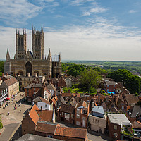 Buy canvas prints of Lincoln Cathedral by Scott Pollard
