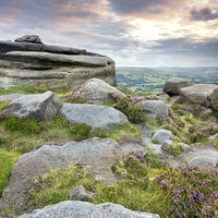 Buy canvas prints of  Over Owler Tor  by Phil Sproson
