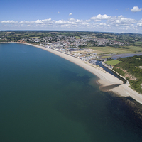 Buy canvas prints of  Seaton by Aerial Dimensions