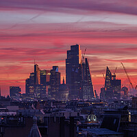 Buy canvas prints of Skyline of the City of London by Wayne Howes
