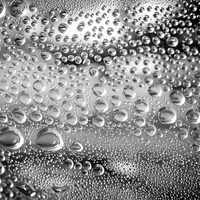 Buy canvas prints of  Bubble On Glass by James Byrne