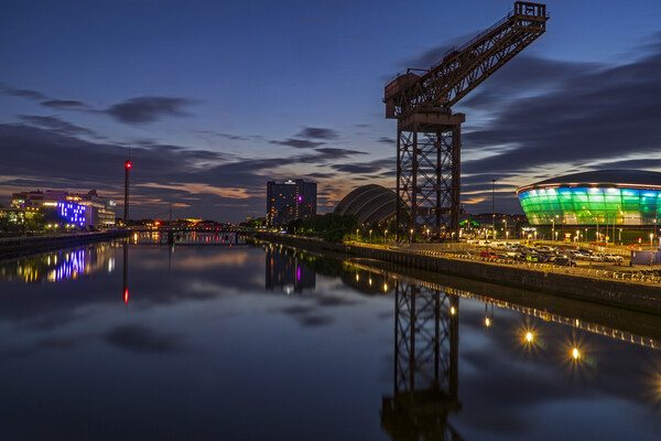 Finnieston Crane on the River Clyde, Glasgow Picture Board by Rich Fotografi 