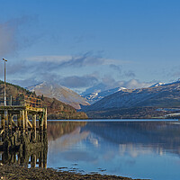 Buy canvas prints of Inveraray Pier, Loch Fyne, Scotland by Rich Fotografi 
