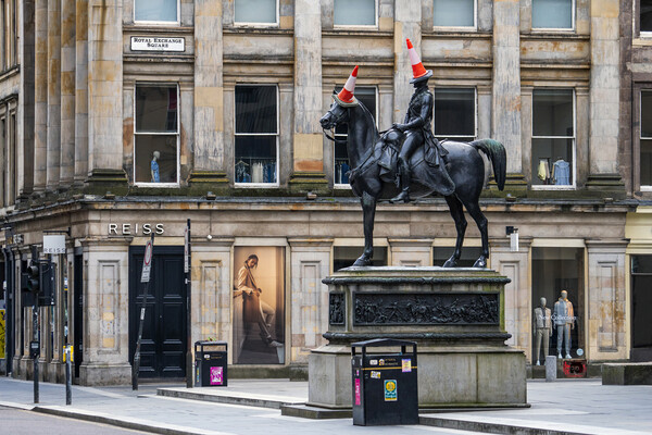 The Duke of Wellington, Glasgow. Picture Board by Rich Fotografi 