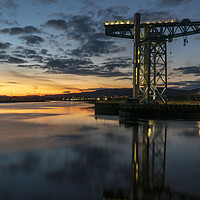 Buy canvas prints of The Titan Crane, Clydebank, Glasgow. by Rich Fotografi 