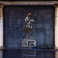Buy canvas prints of The Duke of Wellington, the Rat & the Cone by Rich Fotografi 