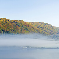 Buy canvas prints of Misty Morning on Loch Fyne  by Rich Fotografi 