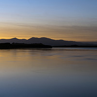 Buy canvas prints of Winter Sunset at Connel, Argyll. by Rich Fotografi 