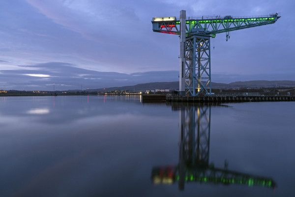 The Titan Crane, Clydebank. Picture Board by Rich Fotografi 