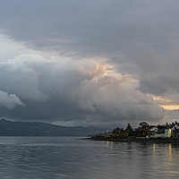 Buy canvas prints of Sunset on Loch Fyne by Rich Fotografi 